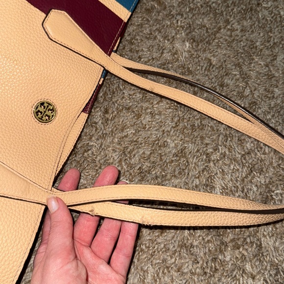 Tory Burch Perry Reversible Multicolor Tote RARE and SOLD OUT - Picture 15 of 16